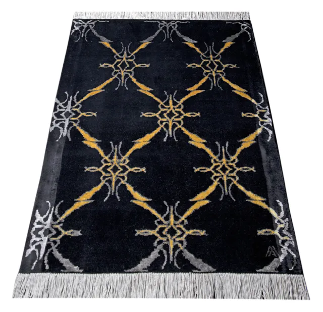 فرش دستباف کرک و ابریشم کد 2325356